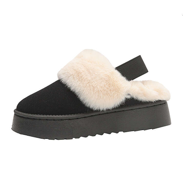 Autumn Winter New Thick-Soled Free shipping Height-Increasing Snow Boots for Women Shorty Le Matte Veet Waterproof Non-Slip Warm Cotton Shoes