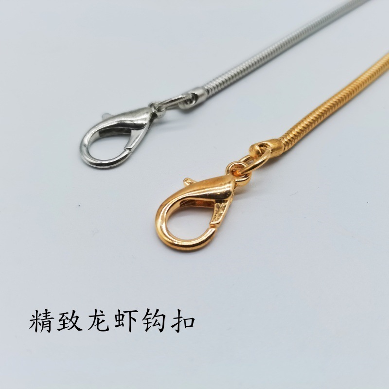 Snake Bone Chain Bag Chain Phone Bag Chain Shoulder Crossbody Bag Strap Metal Chain Bag Accessories
