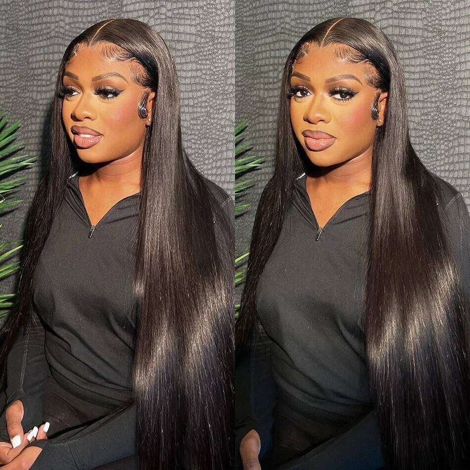 100% Vieamese Super Double Drawn Bone Straight Glueless Wigs Human 7x5 Ready To Wear Wig Raw Virgin Hair