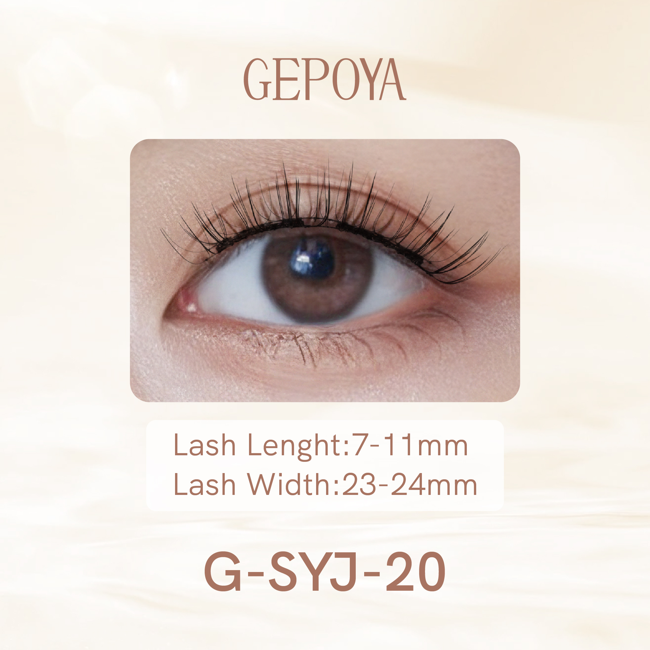 Soft Magnetic Lashes Set for Seamless Look - One Piece Design