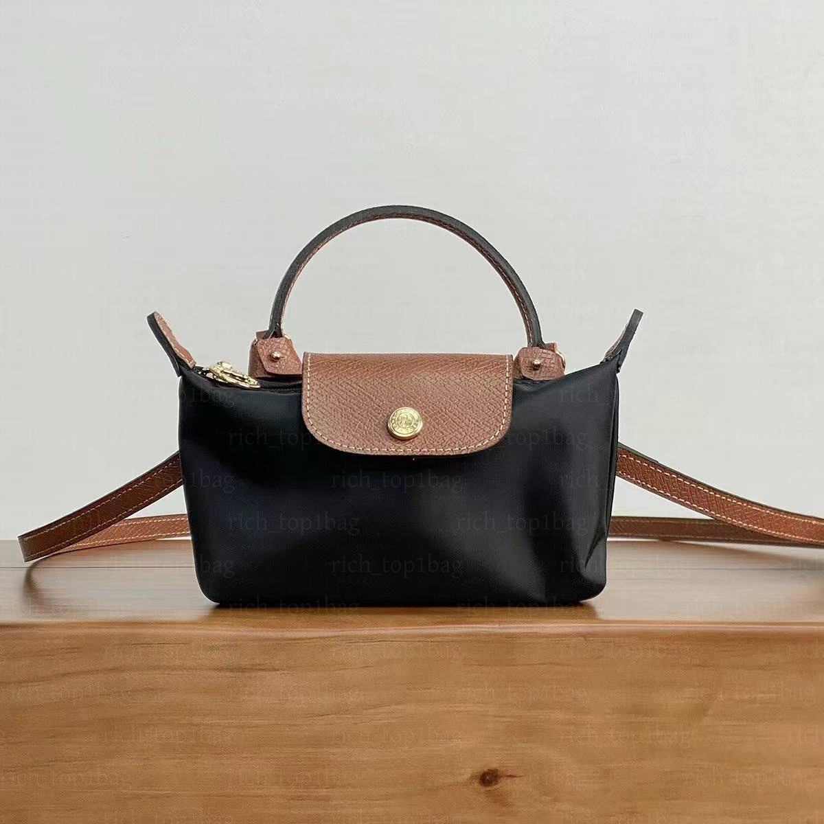 Designer Bag Shoulder Bag Luxury handbag mini nylon tote Bag Crossbody Bag foldable waterproof Wallet Women luxury Handbag lady purse with long strap flap