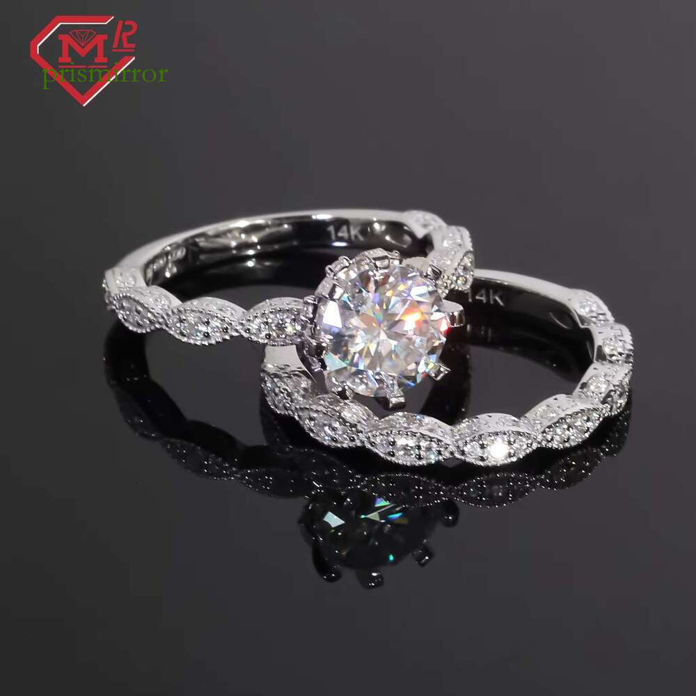 Silica engagement chilled S classic women and men luxurious VVS silica ring