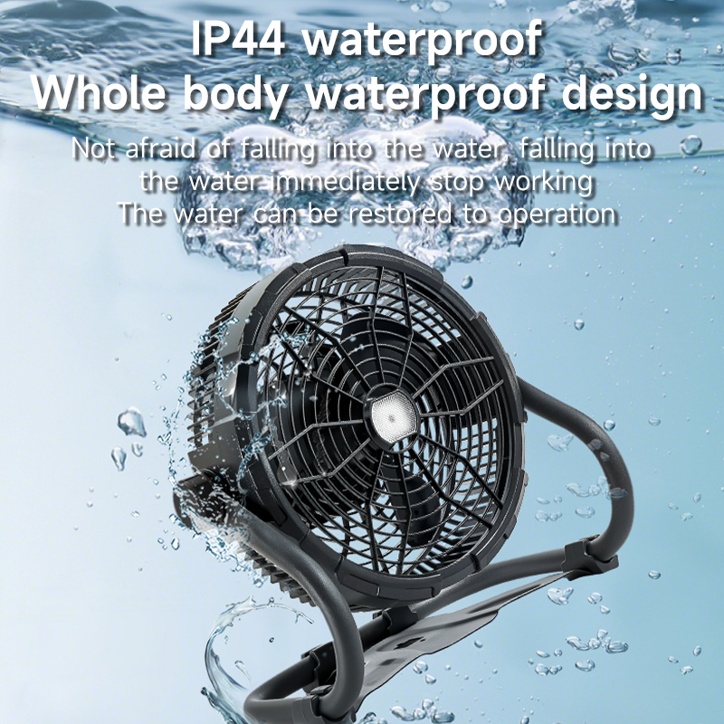 Mosquito Repelling Portable Charger w/Fan Function for Outdoors Durable Waterproof Design
