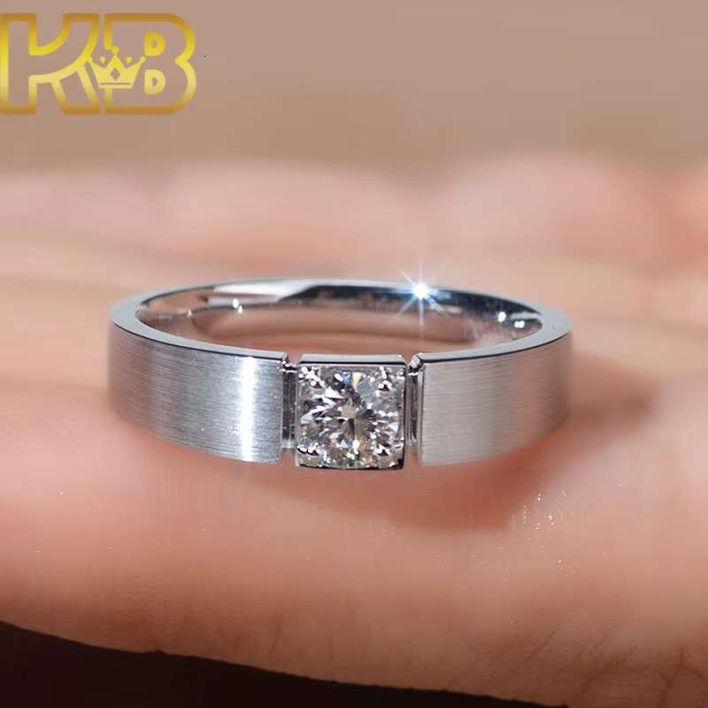 2025 New Design Custom IGI Certified Diamond Lab Grown Ring 0.3ct VVS Lab Grown Diamond 925 Silver Ring Design for Women