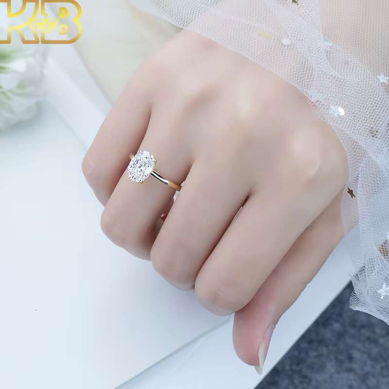 IGI Certified Diamond Rings Woman-Made Created Real Diamond VS Grade Loose HPHT CVD Lab Grown Diamonds