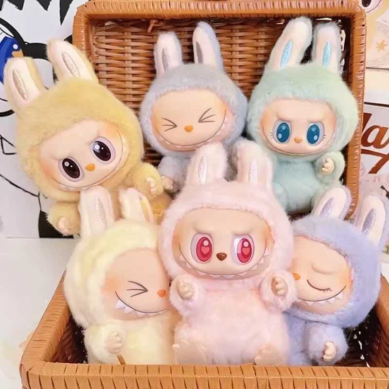 Anime Figure Labbubu Vinyl Pendant Doll Model Toy Cute Monster Keychain Toys Birthday Gifts V250701