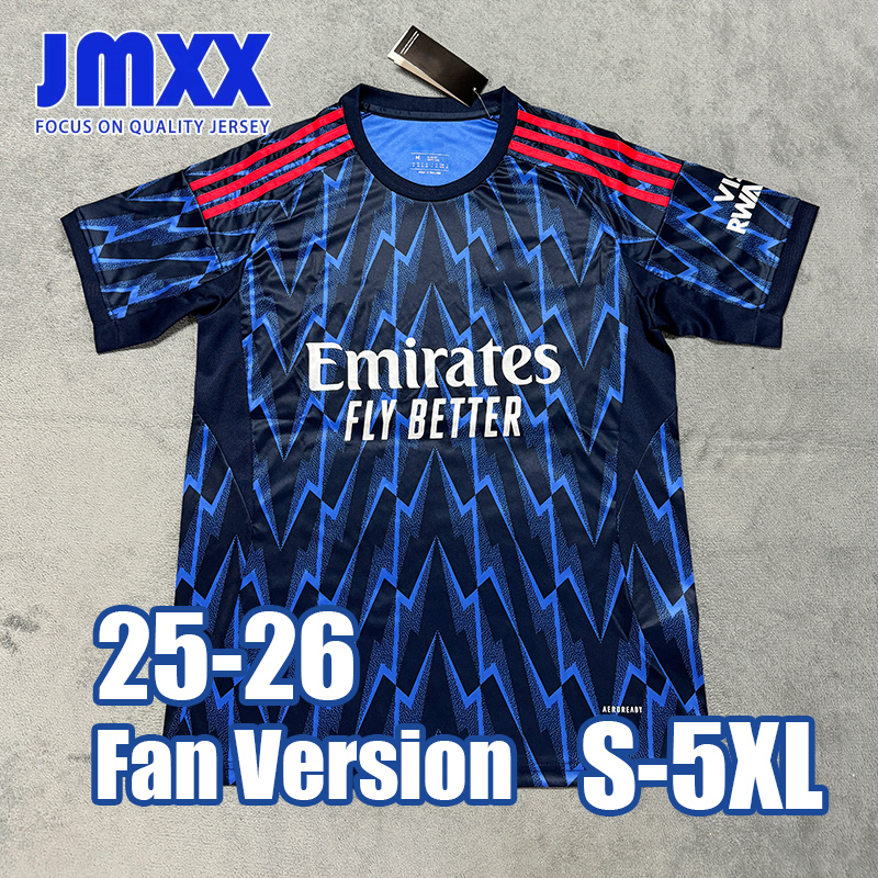 5XL 4XL XXXL JMXX 25 26 ARS Arsenaoles Soccer Jersey Home Away Third GK Goalkeeper Pre Match Training Special Mens Uniforms Man Football Shirt 2025 2026 Fan Version