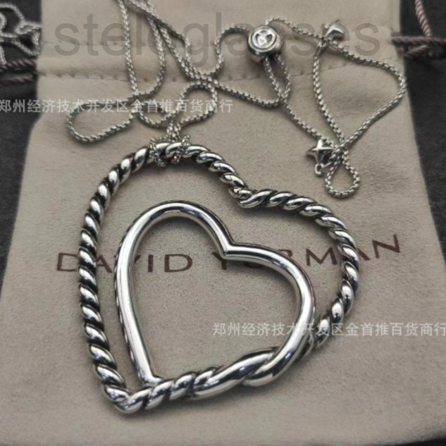 designer david yurmon yurmanbracelet Luxury Fashion Trend Heart Pendant Necklace Dn37