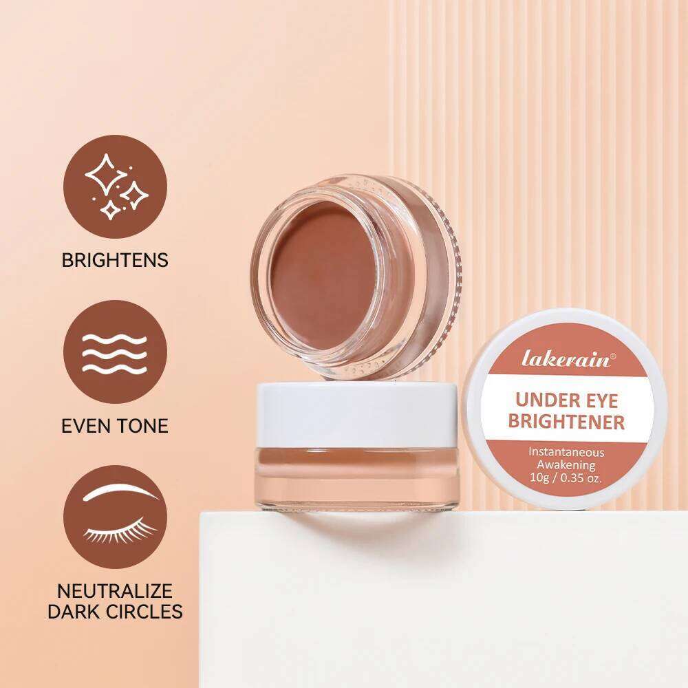 3 Colors Under Brightening Cream Moisturizing Conceal & Brighten Dark Circles Nourishes Eye Skin Professional Face Makeup X250701