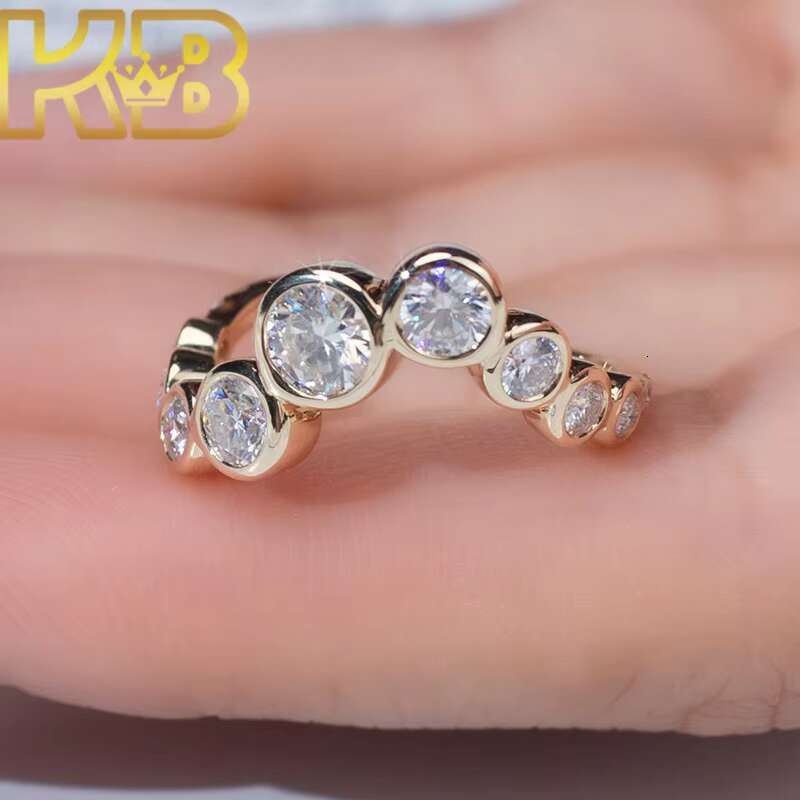 Lab Created VVS1 CVD Diamond Solitaire Ring 925 Silver Affordable Wholesale Lab Grown Diamond Engagement Ring Bridal Jewelry