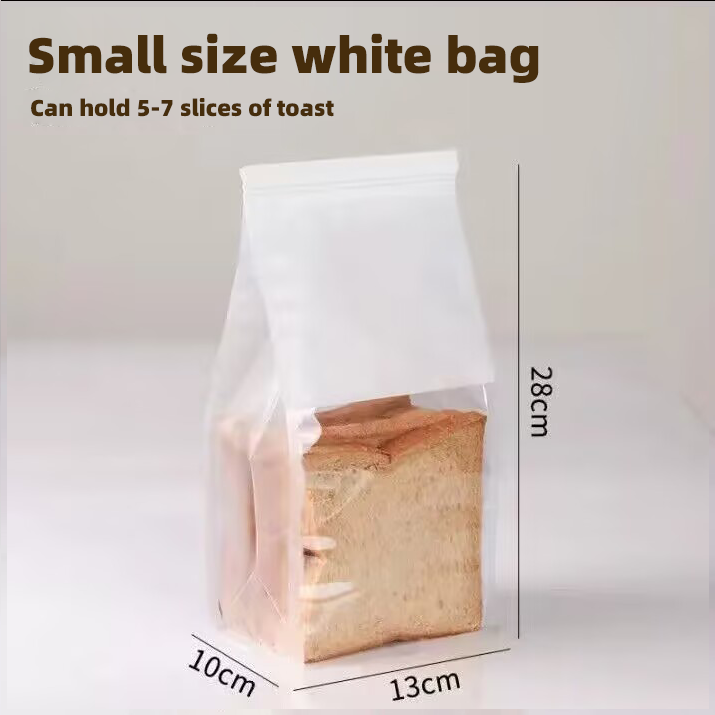 Wholesale compostable biodegradable food packaging bags custom sustainable solution eco-friendly zipper standing cotton paper bread bags 50 per