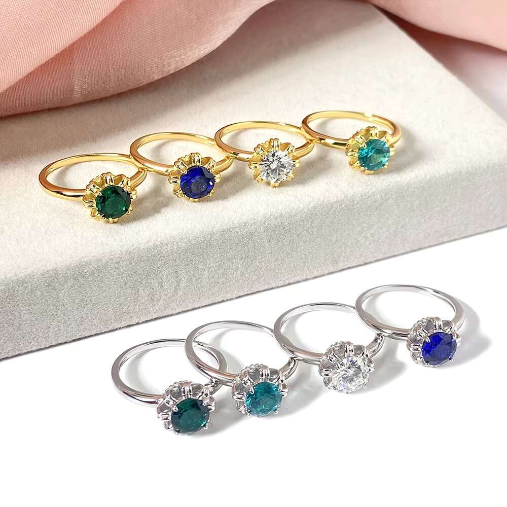 Classic 925 Silver Cubic Zircon Eternity Band Womens Princess Cut Diamond Bling Rings for Wedding Fine Jewelry by Lady