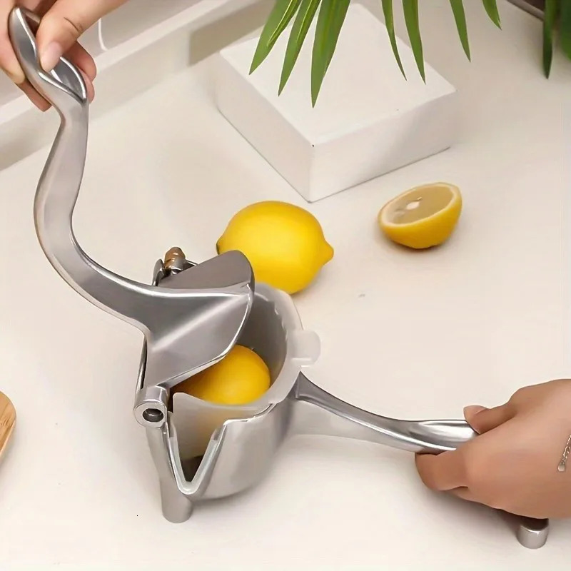 1pc Stainless Steel Manual Juicer Lemon Juicer Manual Juicer Fruit Squeezer Removable Heavy Duty Citrus Juicer Extractor Tools 250627