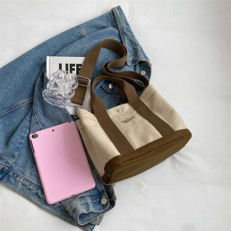 1 Piece of Pure Color Shoulder for Women, Hand-Carrying Bucket Bag, Versatile Tote Crossbody Bag That Can Hold iPad