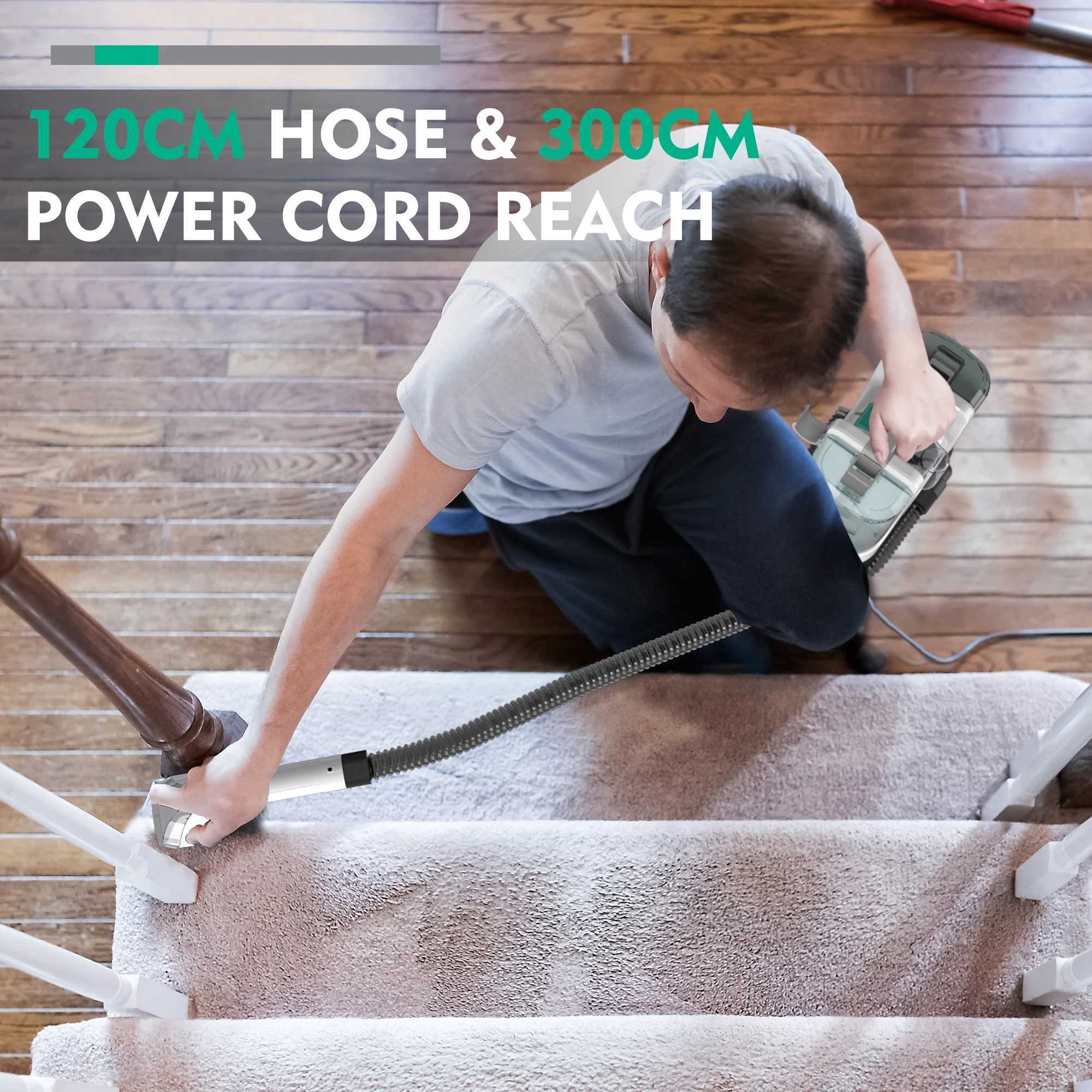 HAUSHOF StainZapper Spot Carpet Cleaner Machine 400w Portable Carpet and Upholstery Cleaner l250630