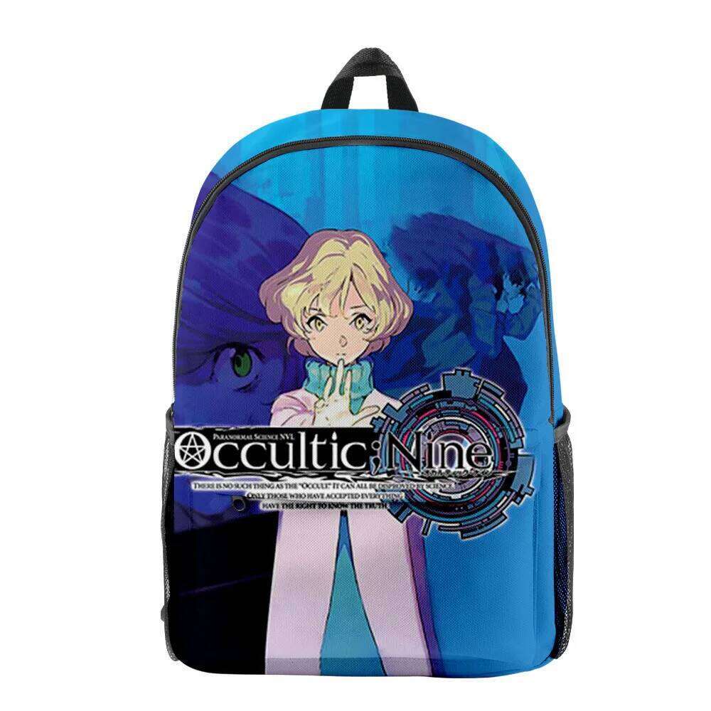 Novelty Cool occurultic nine pupil Bookbag Notebook 3D Print Oxford Waterproof Boys/Girls Travel Backpacks
