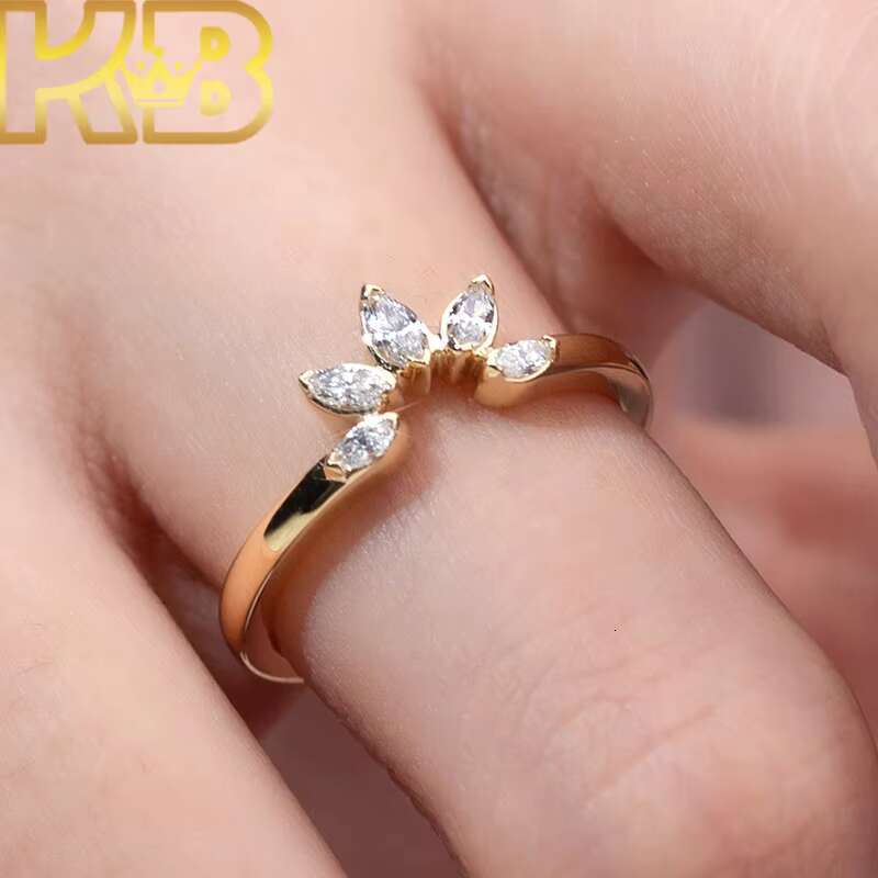 Lab Grown Diamond Engagement Ring Silver 925 Certified IGI Eco Conflict Free Custom Design Wedding Jewelry Wholesale Price