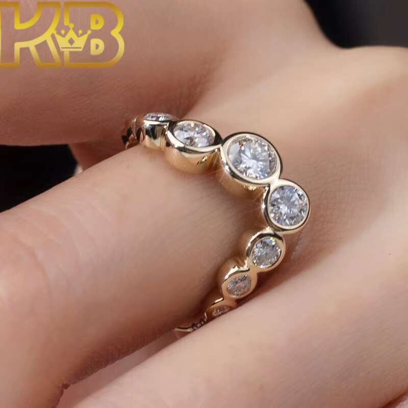 Lab Created VVS1 CVD Diamond Solitaire Ring 925 Silver Affordable Wholesale Lab Grown Diamond Engagement Ring Bridal Jewelry