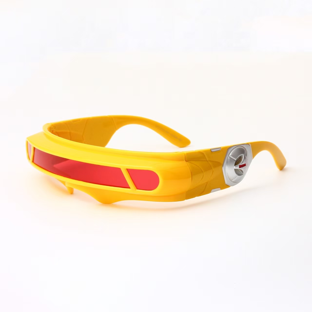 Space Glasses Retro Personalized Punk Anti UV Laser Eye Sunglasses Outdoor Sports Glasses