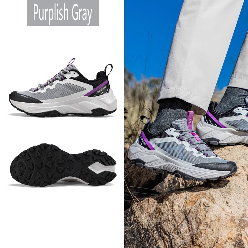 Spring/Summer Lightweight Outdoor Hiking Shoes with Anti-Slip Sole for Trekking