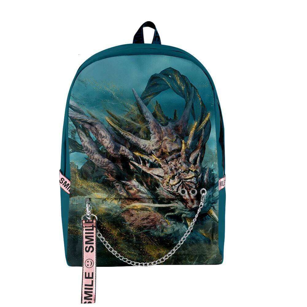 Fashion Novelty Wild Hearts Game 3D Print Student School Bags Unisex Oxford Waterproof Notebook multifunction Travel Backpacks