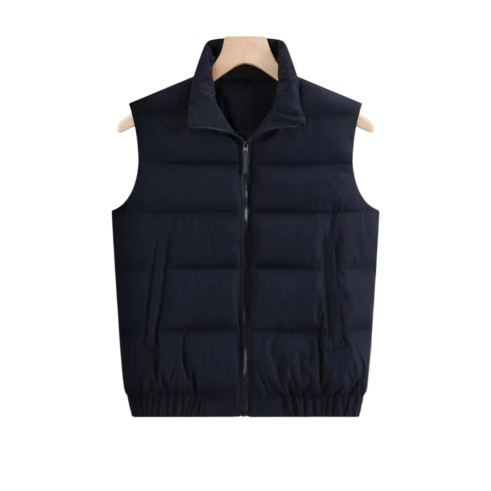 Outdoor Friendly, Cozy Winter Vest: Personalized Logo Option Available