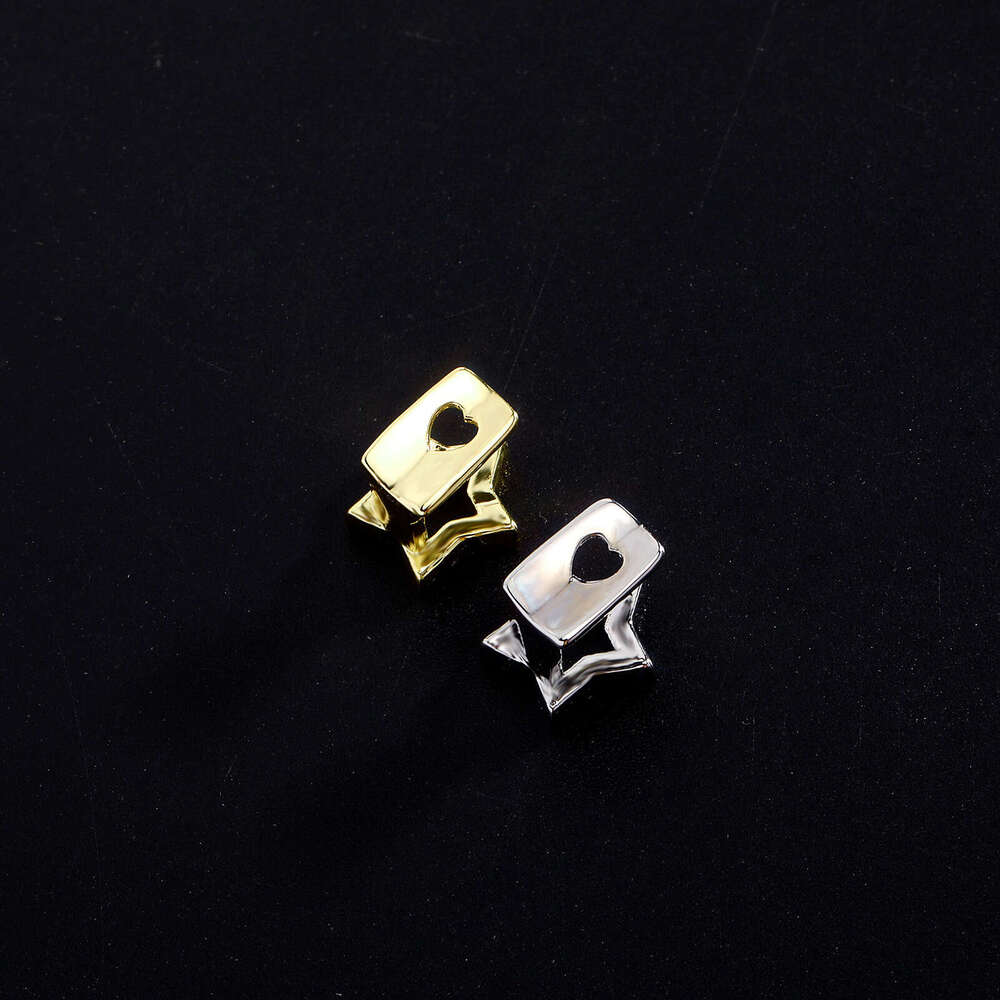 Jin Ao New Hollow Single Tooth Cap Jewelry Shiny Five-Pointed Star Full Dia 3D Cosplay Accessories