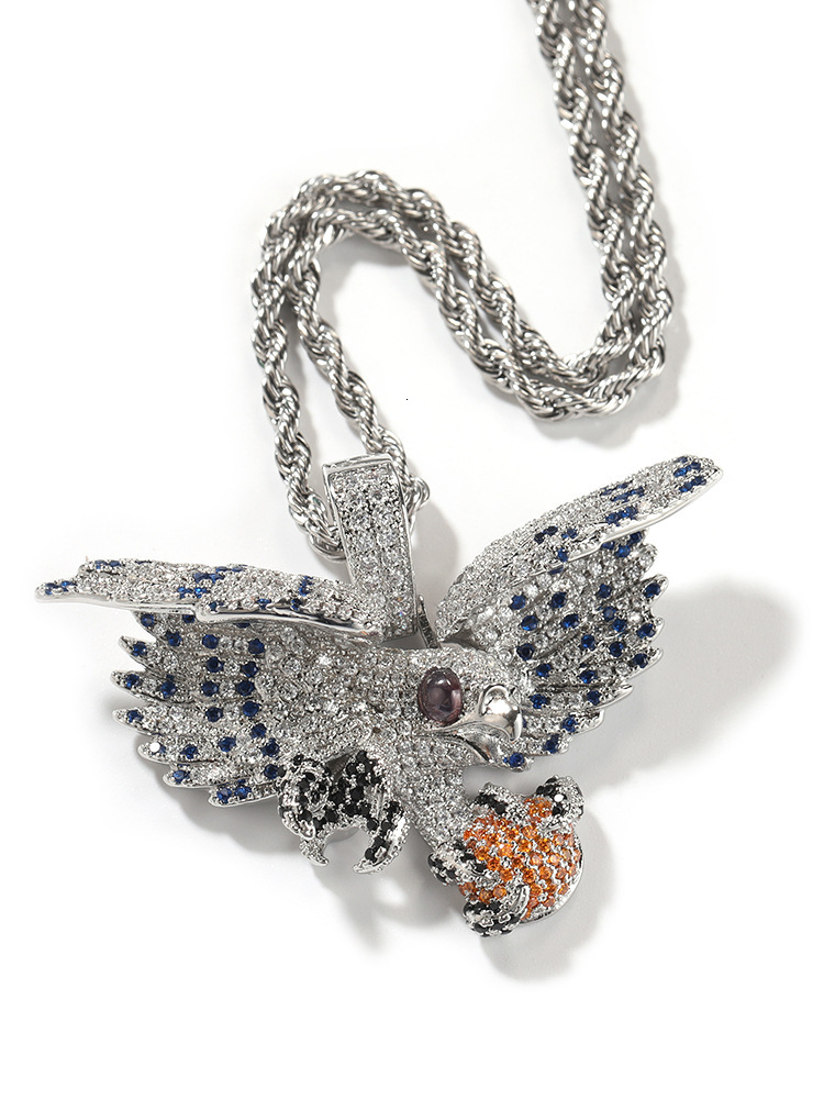 Luxury Jewelry Hip Hop VVS Moissanite Iced Out Exquisite Pendant Premium Bling Accessory Pass the diamond tester