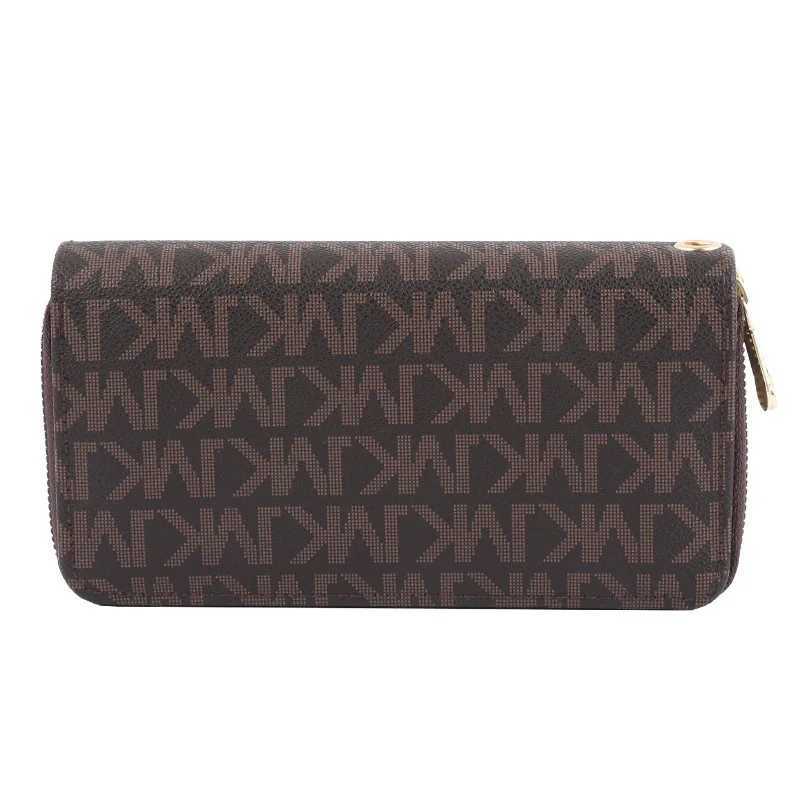 Women Long Wallets Single zipper Clutches Purse Big Letter Fashion Wristlet Wallet Phone Portfel Damski Card Holder Lady Wallets l250701