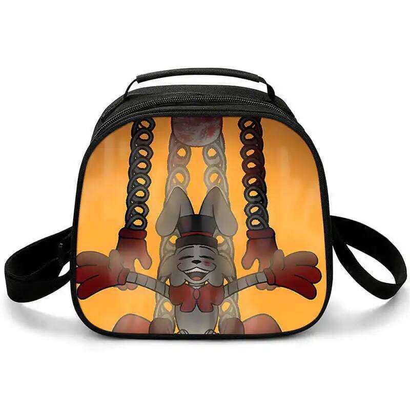 Fashion Crossbody Finding Frankie Semicircle Lunchbox Thermal insulation Food Lunch Bag 3D Printed Insulated Handbags Ice Bags