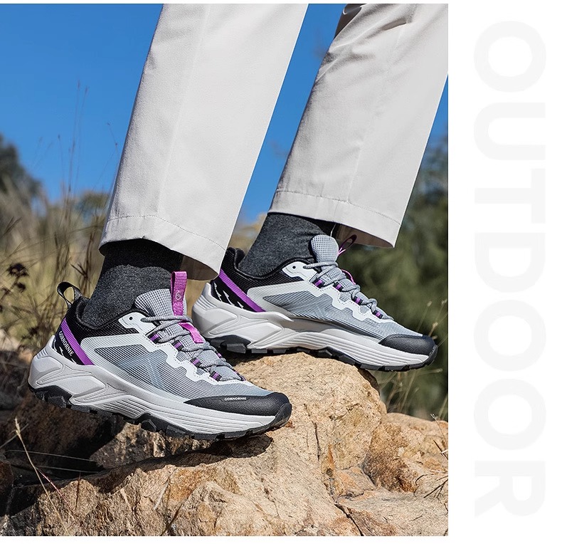 Spring/Summer Lightweight Outdoor Hiking Shoes with Anti-Slip Sole for Trekking