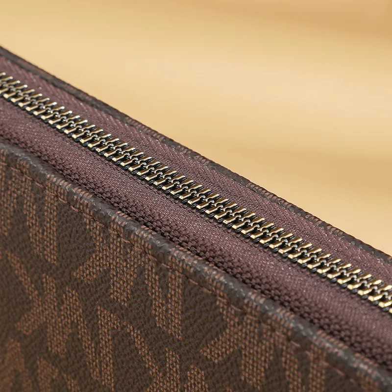 Women Long Wallets Single zipper Clutches Purse Big Letter Fashion Wristlet Wallet Phone Portfel Damski Card Holder Lady Wallets l250701