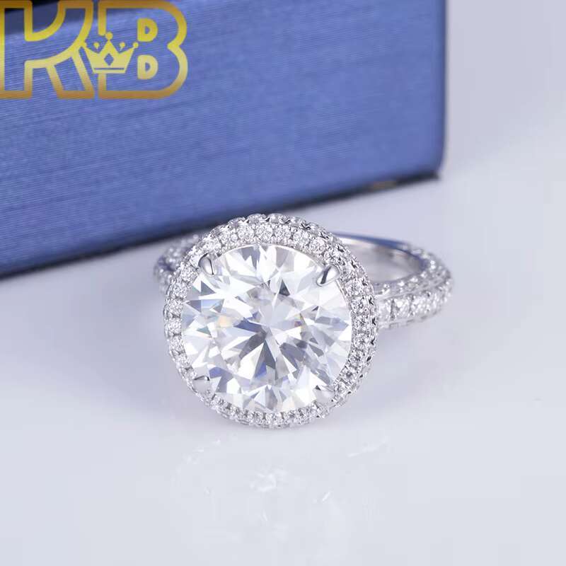 Lab Created Diamond Eternity Band Silver 925 Round Cut Alternative Affordable Wholesale Jewelry for Wedding Anniversary