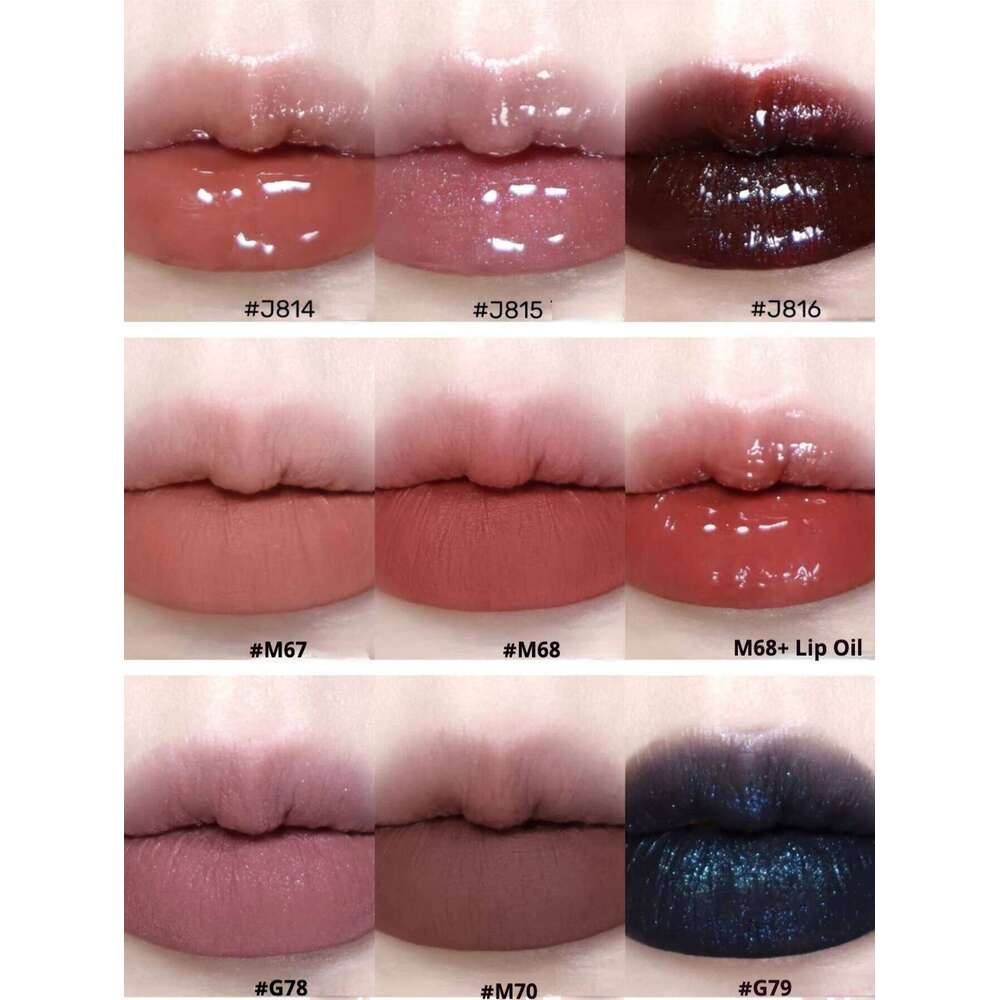 Girlcult Hmong Witch Series Lipgloss Matte Shimmer Chameleon Tray Blue Smoky Lipclay Sparkle Longlasting Fun Makeup X250701