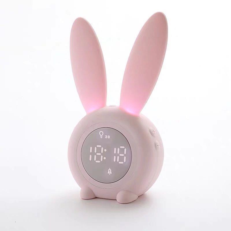 Children Digital Alarm Clock Sunrise Simulator with LED Night Light Lamp for Boy P0RE LJ201211