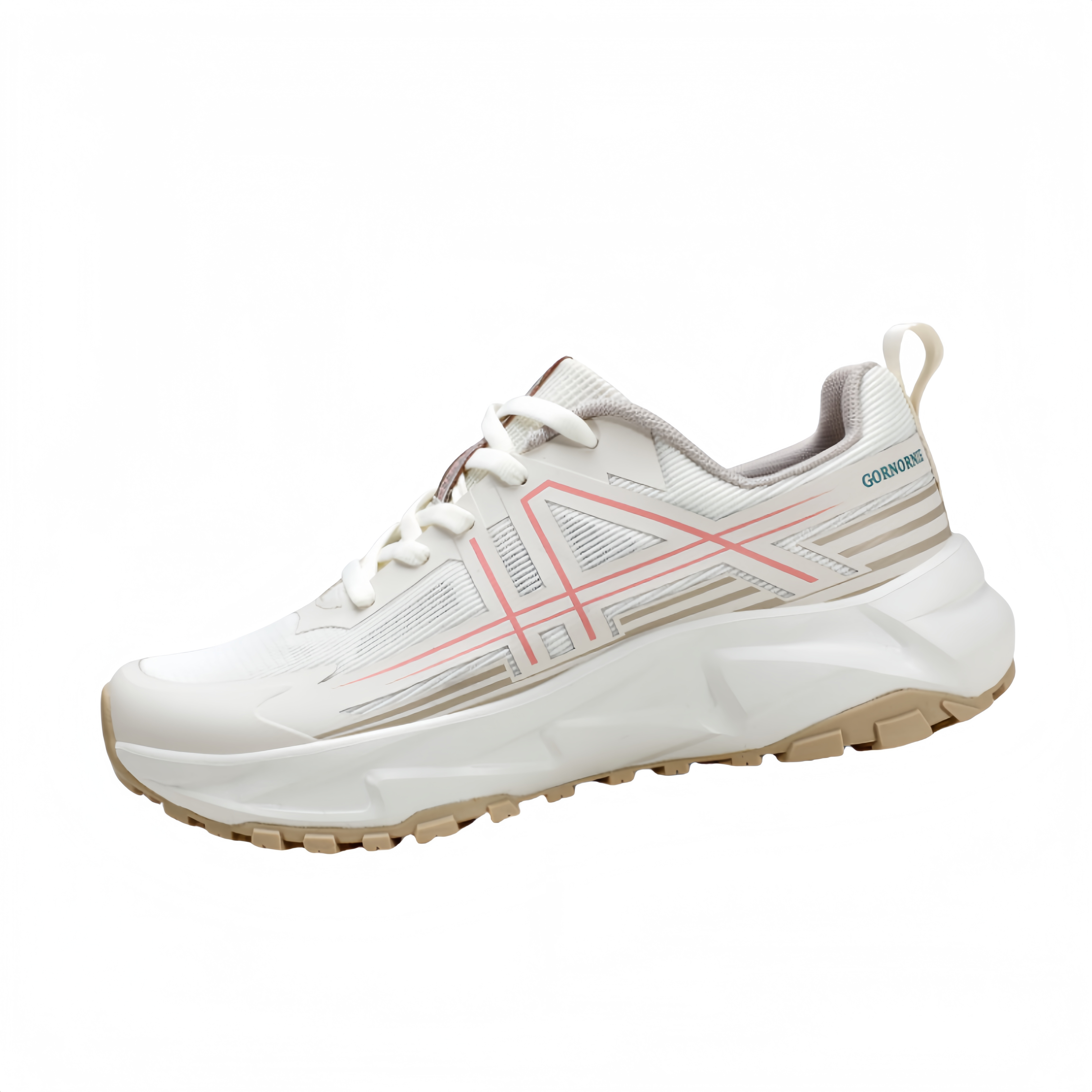 Outdoor leisure dad 2025 new mesh breathable anti-skid shock-absorbing hiking running shoes for men