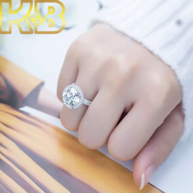 Lab Created Diamond Eternity Band Silver 925 Round Cut Alternative Affordable Wholesale Jewelry for Wedding Anniversary