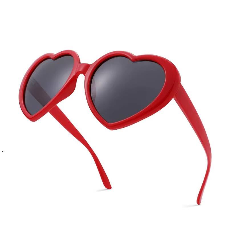 Kids Polarized Love Fashion Cute Heart Glasses Vintage Eyewear Sunglasses for Girls ddmyshoesvip Z260305