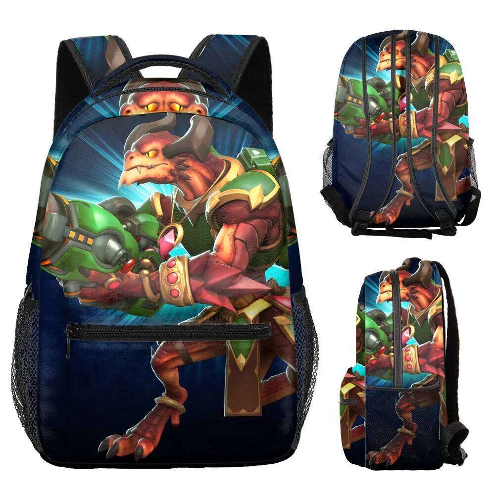 Fashion Novelty Cool Paladins student Bookbag Notebook 3D Printed Oxford Waterproof Boys/Girls Travel Backpacks