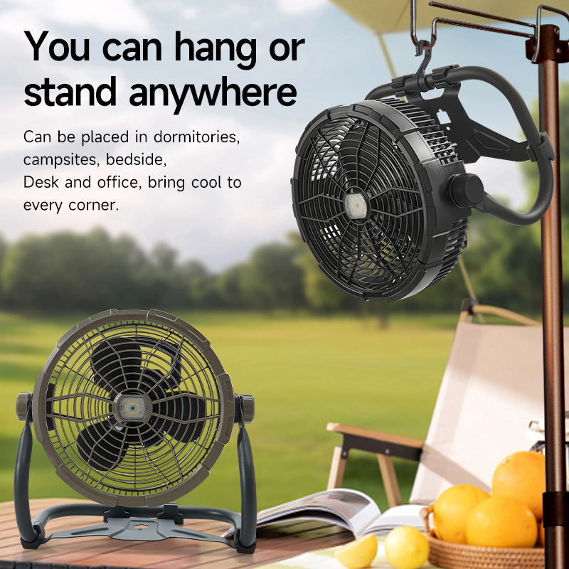 Mosquito Repelling Portable Charger w/Fan Function for Outdoors Durable Waterproof Design
