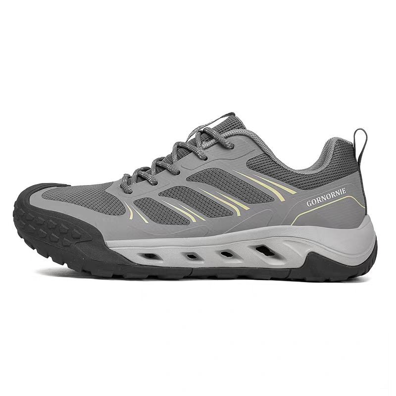 Men's hiking for summer mountaineering, anti-skid outdoor running shoes, casual cross-country wear-resistant and lightweight breathable travel sh