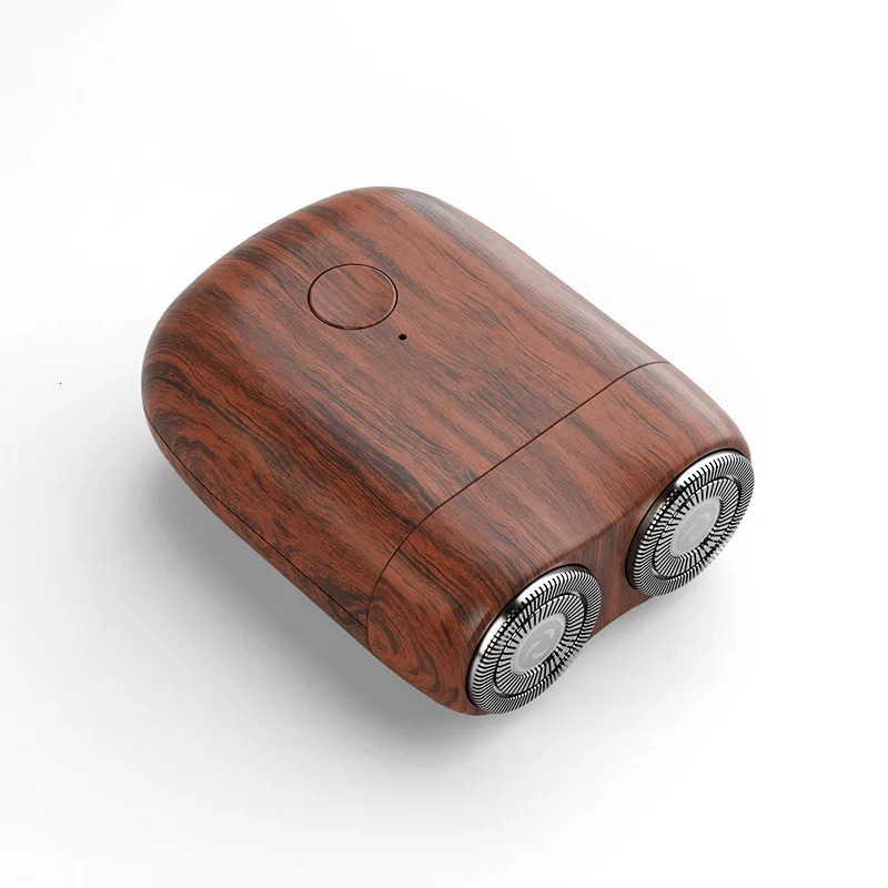 Mini Portable Electric Shave Razor Beard Trimmer Shaver Double Head Mens Beard Razor IPX7 Waterproof Use Pocket Razor 250701