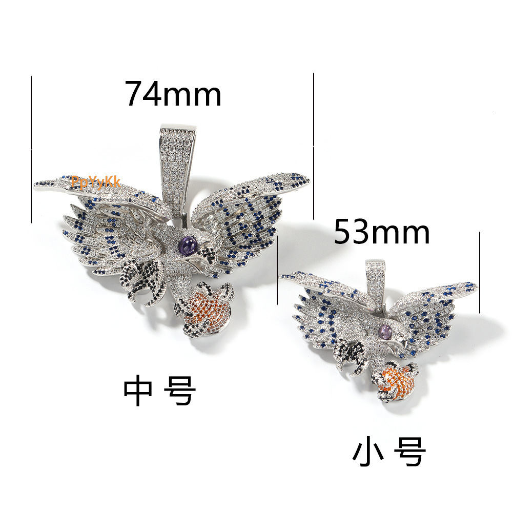 Luxury Jewelry Hip Hop VVS Moissanite Iced Out Exquisite Pendant Premium Bling Accessory Pass the diamond tester