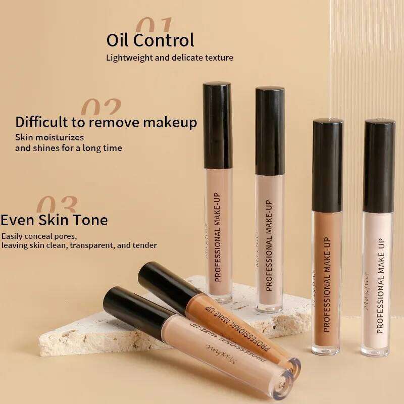 Eyes Face Concealer Liquid Cover Dark Circles Acne Natural Make up Effect Anti cernes Base Foundation Cream Makeup Cosmetics X250701