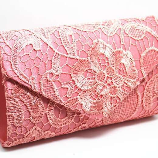 Lace Envelope Fashion Evening Clutch Shoulder Bag