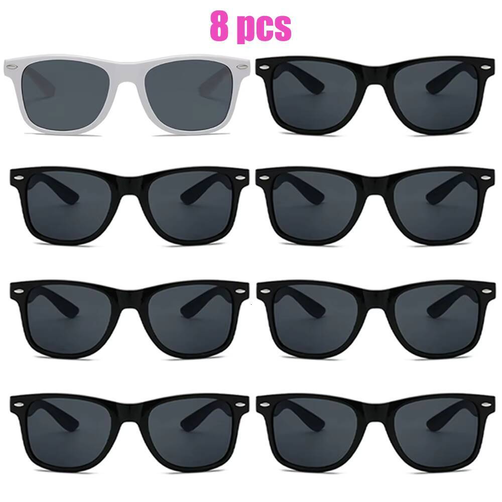 Lovatfirs Sunglasses for Party Women Men Kids Multicolor UV Protection Black White Rose red colors available ddmyshoesvip Z260305
