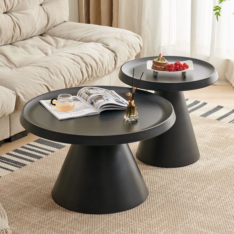 M9083 Light luxury high-end round internet celebrity minimalist side table