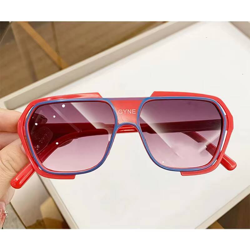 New Fashion Kids Square Children Sunglasses Boy Girl Stylish Goggles Baby Student Eyeglasses Party UV400 Eyewear ddmyshoesvip Z260305