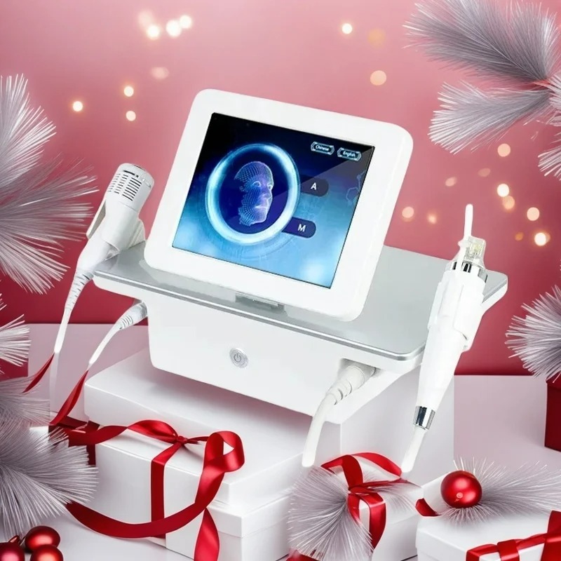 Radio Frequency Microneedle Instrument Lifts and Tightens The Skin, Professional Spot Lightening and Anti-Wrinkle Equipment