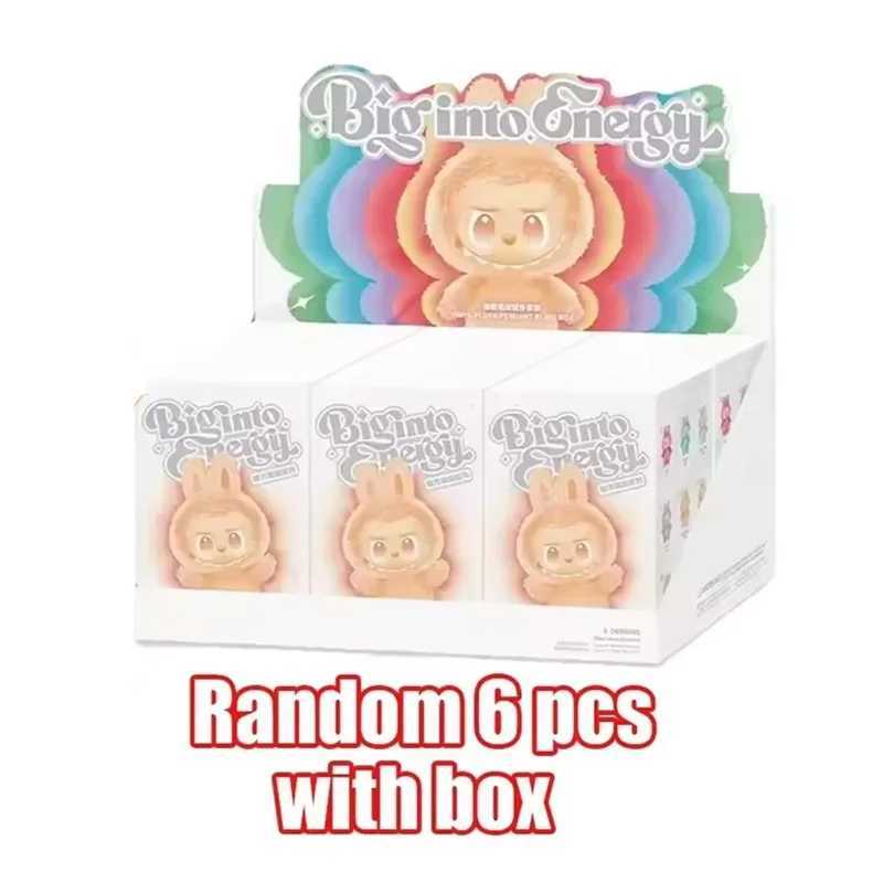 For Lafufu V1 V2 V3 The Big Into Energy Series Vinyl Pendant Blind Box Kawaii Figure Face Doll Keychain Decor Gift Toys U250701